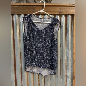 Navy Tank w/White Dots